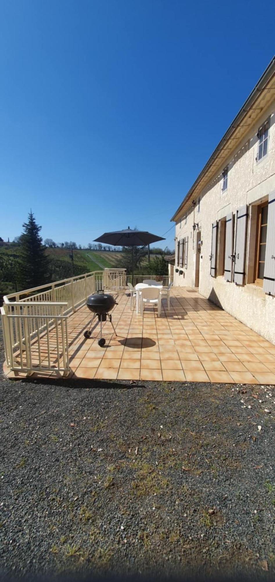 Maison 2 Chambres Au Calme Saint-Bonnet-sur-Gironde Exteriér fotografie